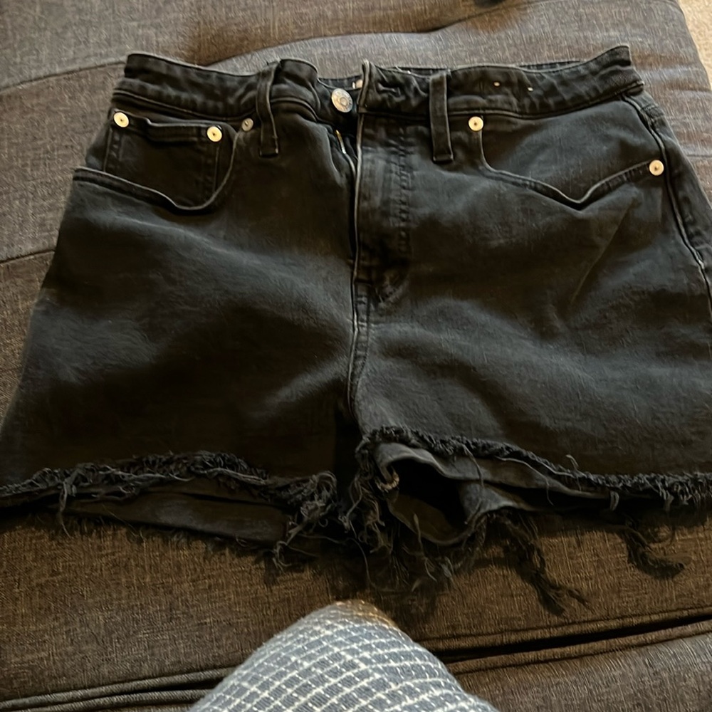 Madewell shorts jeans black